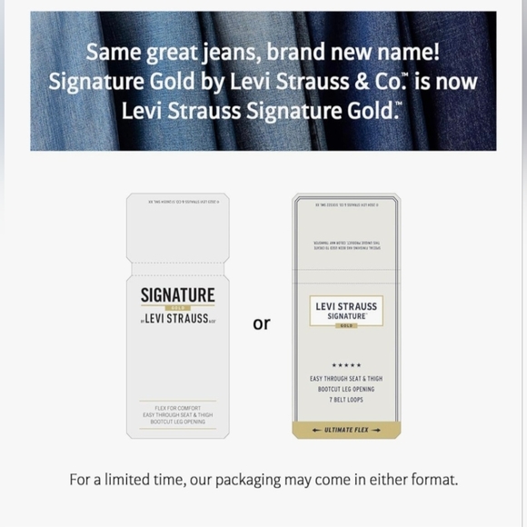 Levi Strauss Signature Gold High-rise Straight #1137 - Picture 7 of 9